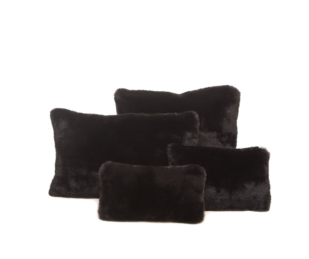 Faux Fur Set of Four Black Bagpads - Bagpad